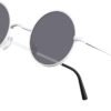 Carsbyvictor Sunglasses Round Vintage Small Round Polarized Hippie Sunglasses for Men Women Circle Sun Glasses NP1002