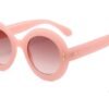 Carsbyvictor Sunglasses Round  Fashion Big Round Sunglasses for Women Stylish Sun Glasses UV400 Protection
