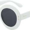 Carsbyvictor Sunglasses Round  Fashion Big Round Sunglasses for Women Stylish Sun Glasses UV400 Protection