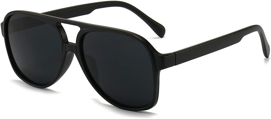 Carsbyvictor Sunglasses Polarized Sunglasses for Women Men Classic Large Frame Vintage 70s Sunglasses
