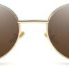 Carsbyvictor Sunglasses Oval Sunglasses for Women Trendy Designer Sun Glasses for Small Face  Oval  Metal Frame Womens Shades