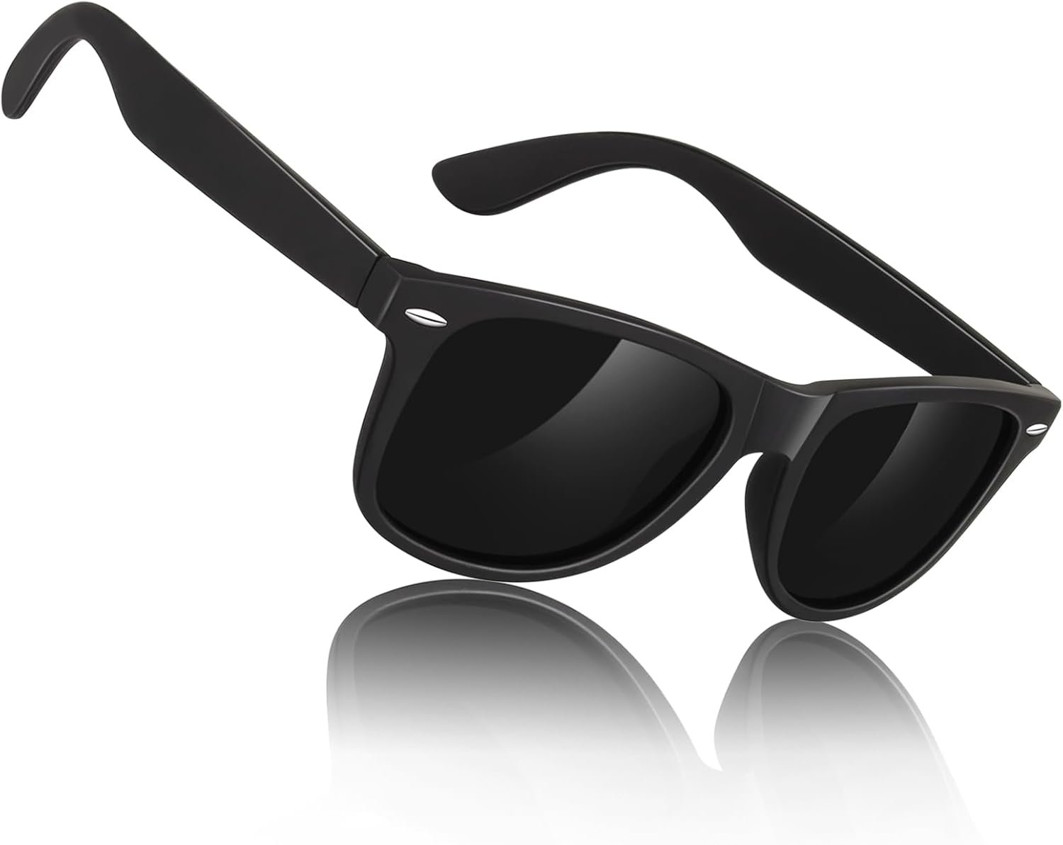 Carsbyvictor Sunglasses Wayfarer Men Women Polarized Blenders Eyewear 80’s Retro Classic Square Frame Shades SR003