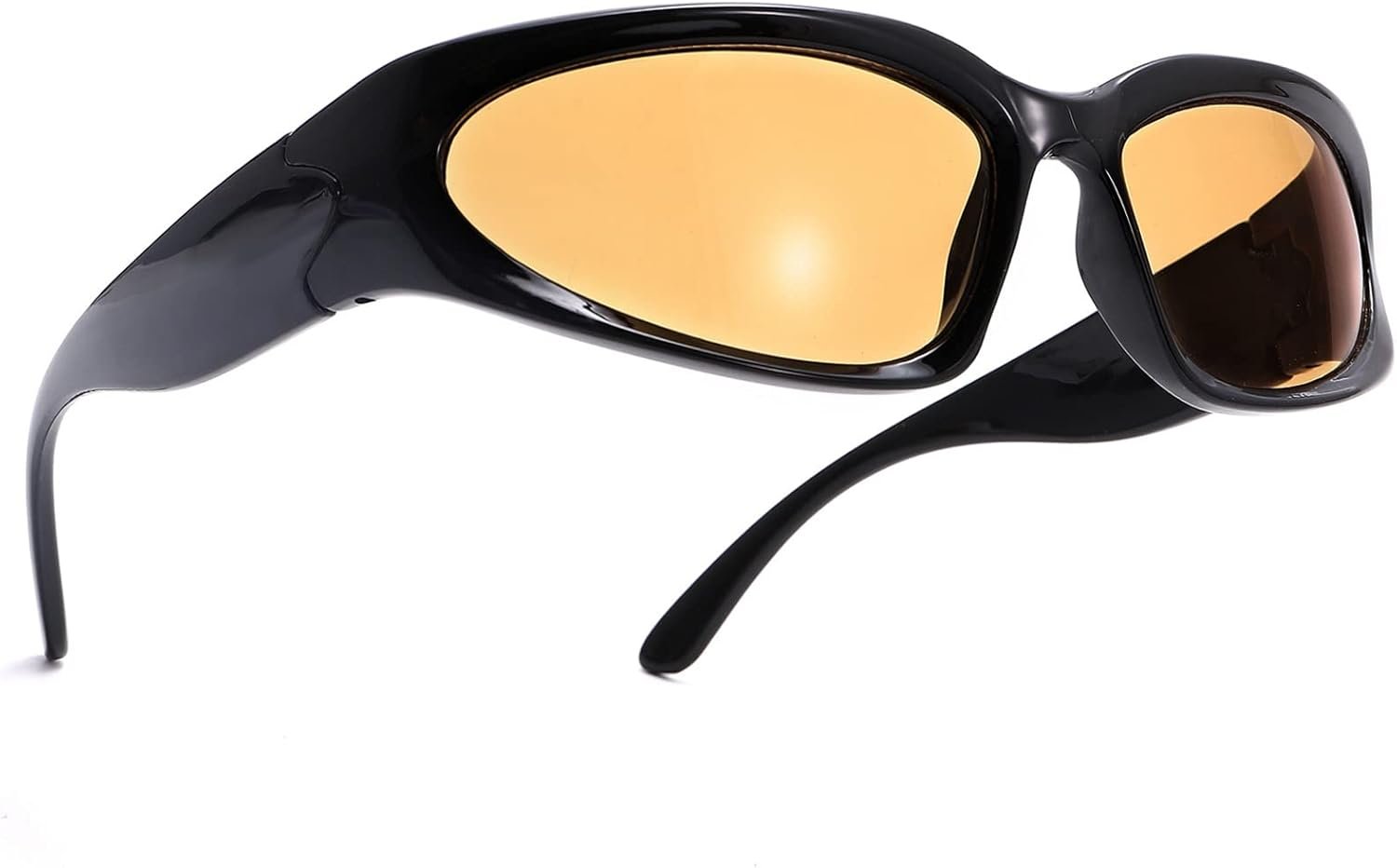 51m-3Tk0knL._AC_SL1500 Carsbyvictor Sunglasses Oval Fashion Sunglasses for Men Women Trendy Swift Oval Dark Futuristic Sunglasses Shades Glasses Eyeglasses