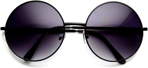 Carsbyvictor Sunglasses Round  Super Large Oversized Metal Round Circle Sunglasses