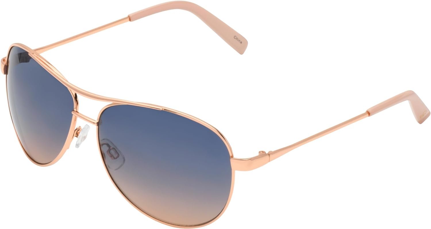 Carsbyvictor Sunglasses Women’s J106 Iconic Metal  Pilot Sunglasses with Uv400 Protection. Glam Gifts for Her, 60 Mm