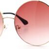 Carsbyvictor Sunglasses Round Classic Oversize Joplin Style Hippie Round Circle Lens Sunglasses