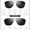 Carsbyvictor Sunglasses Military Style Polarized Pilot  Sunglasses and Square  Sunglasses for Men UV400 Protection