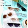 Carsbyvictor Sunglasses Cat Eye 8 Pairs Cat Eye Sunglasses for Women  Cat Eye Sunglasses Vintage Sunglasses Trendy Sunglasses for Party