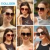 Carsbyvictor Sunglasses Square Oversized Square Sunglasses for Women Big Large Wide Designer Trendy Sunglasses for UV Sunglasses Women