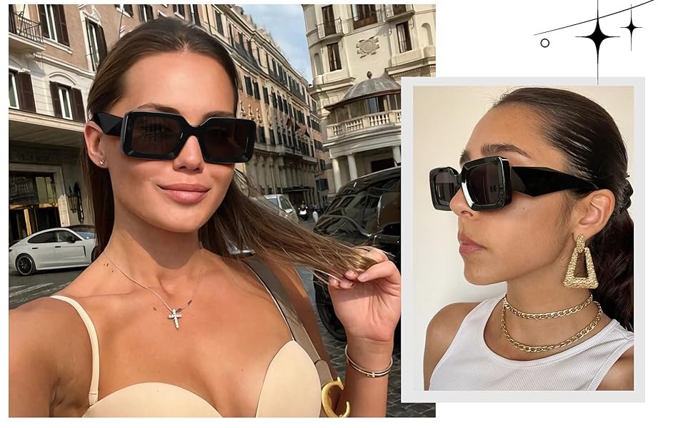  Rectangle Sunglasses for Women 2023